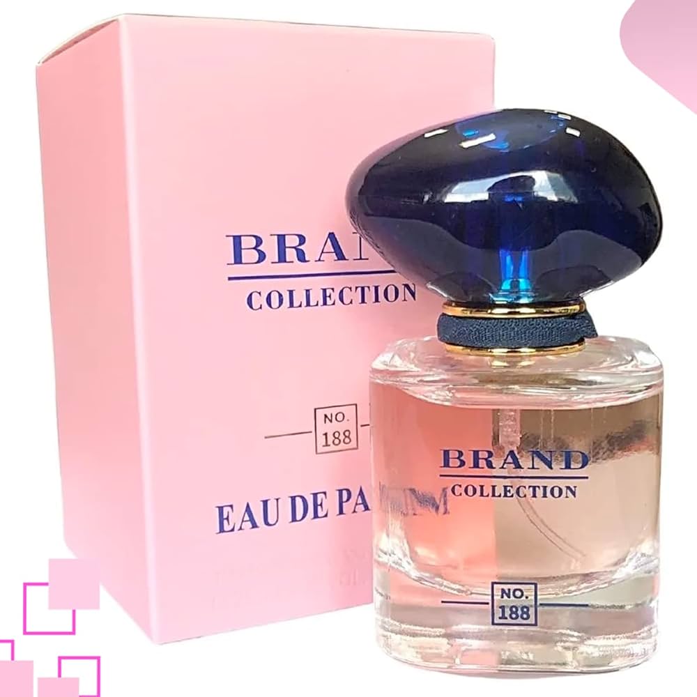 Perfume Brand Collection No. 188 25ml feminino caixa rosa